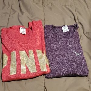 Pink sleepwear tops